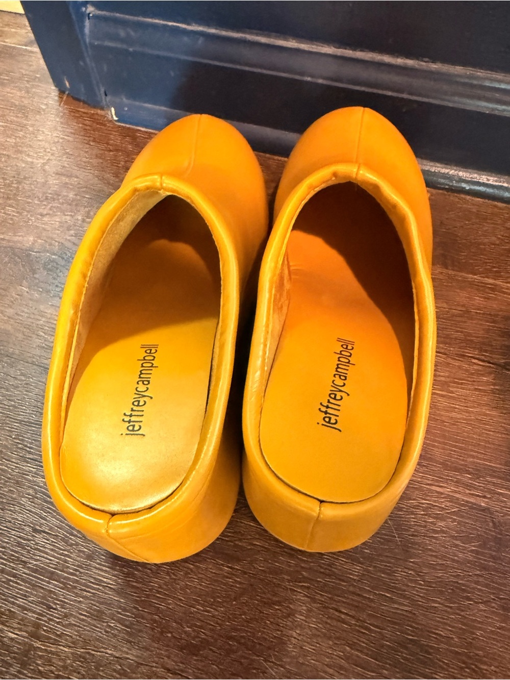 Jeffrey Campbell vegan Cloggin Platform Clog Platform Clogs Yellow US 8 - Picture 3 of 5